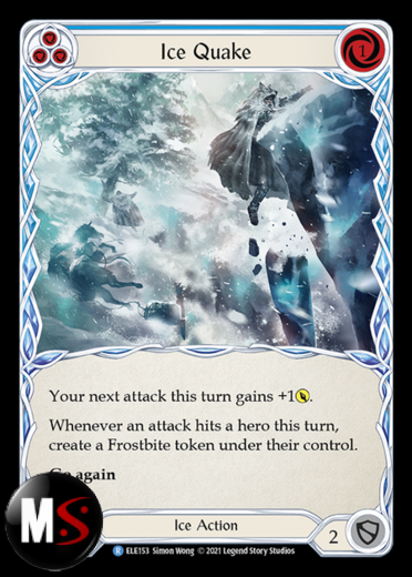 ICE QUAKE - BLUE ICE QUAKE - BLUE
