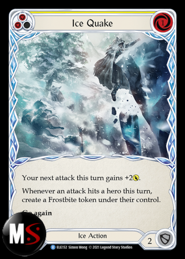 ICE QUAKE - YELLOW ICE QUAKE - YELLOW