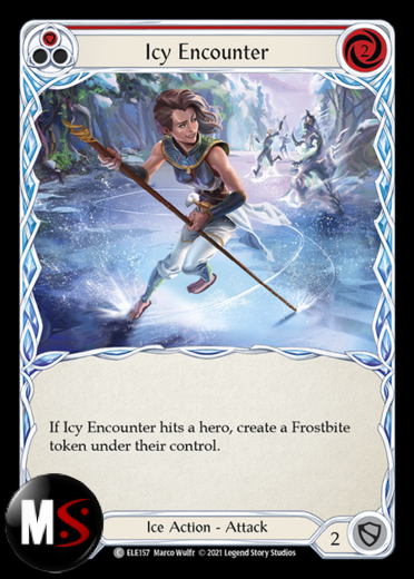 ICY ENCOUNTER - RED ICY ENCOUNTER - RED