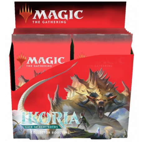IKORIA LAIR OF BEHEMOTHS - COLLECTOR BOOSTER DISPLAY (12 PZ) - INGLESE IKORIA LAIR OF BEHEMOTHS - COLLECTOR BOOSTER DISPLAY (12 PZ) - INGLESE