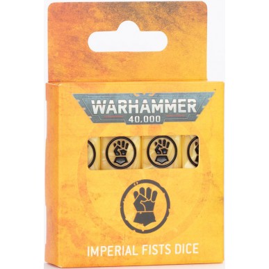 WARHAMMER 40.000 - IMPERIAL FISTS DICE