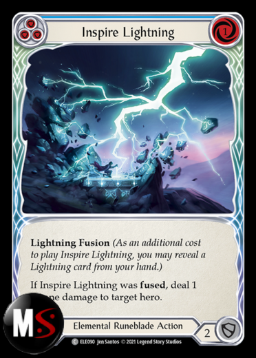 INSPIRE LIGHTNING - BLUE INSPIRE LIGHTNING - BLUE