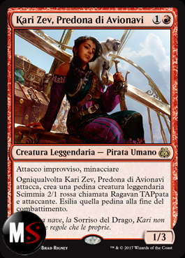 KARI ZEV, PREDONA DI AVIONAVI - FOIL PRERELEASE PROMO