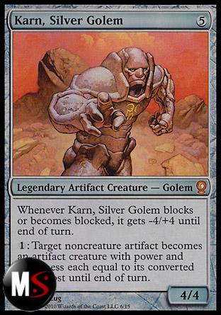 KARN, GOLEM D'ARGENTO