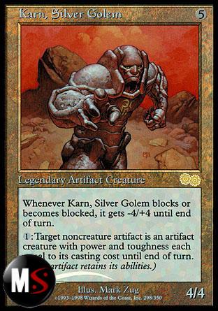 KARN, GOLEM D'ARGENTO (ARENA FOIL)