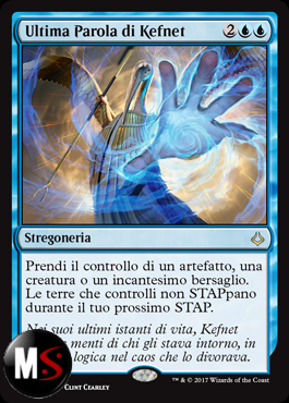 ULTIMA PAROLA DI KEFNET - FOIL PROMO PRERELEASE