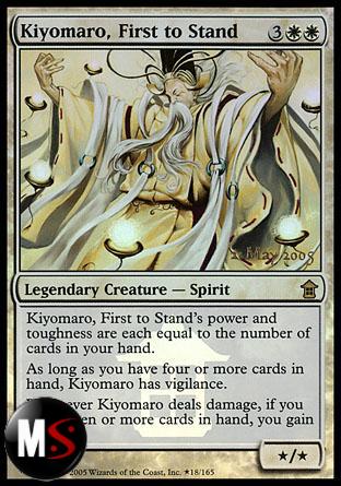 KIYOMARO, PRIMO AD ALZARSI (SAVIORS PRERELEASE)