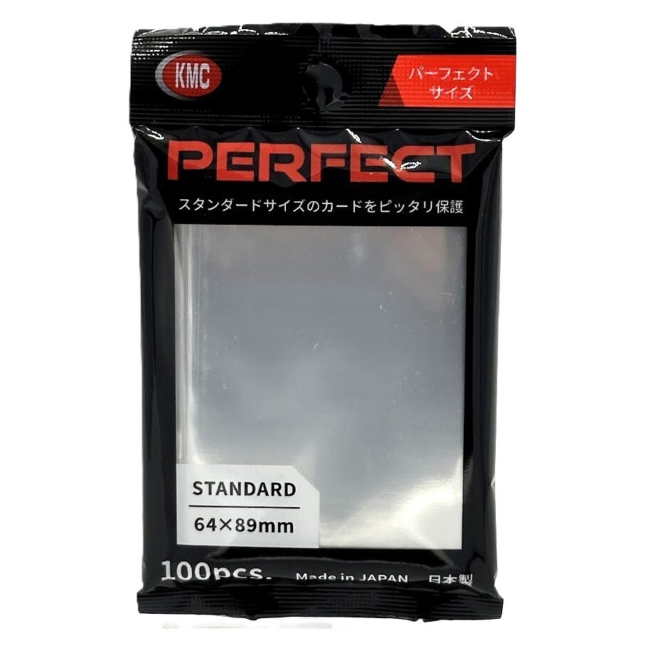 KMC STANDARD SLEEVES - PERFECT SIZE (100 SLEEVES) KMC STANDARD SLEEVES - PERFECT SIZE (100 SLEEVES)
