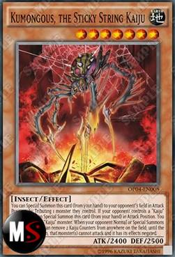 KUMONGOUS, IL KAIJU FILO APPICCICOSO