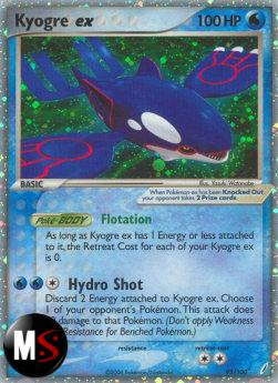 KYOGRE EX (CG 95) - ITALIANO - EXCELLENT