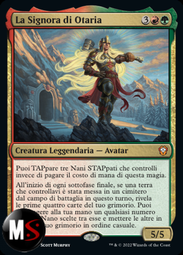 LA SIGNORA DI OTARIA