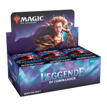 COMMANDER LEGENDS - BOX 24 BUSTE PER DRAFT - ITALIANO COMMANDER LEGENDS - BOX 24 BUSTE PER DRAFT - ITALIANO