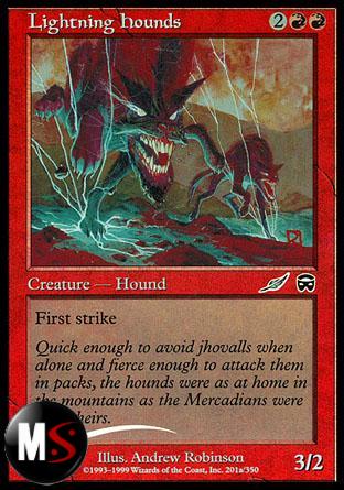 LIGHTNING HOUNDS (TOPDECK MAGAZINE FOIL)