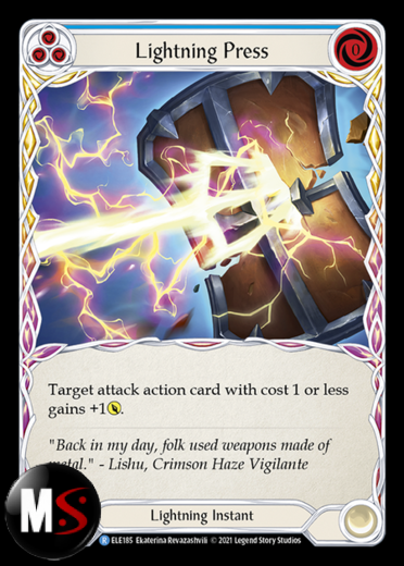 LIGHTNING PRESS - BLUE LIGHTNING PRESS - BLUE