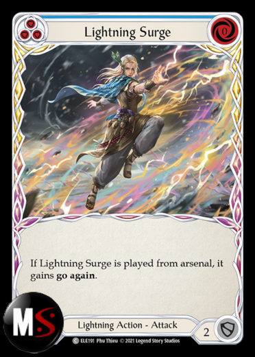 LIGHTNING SURGE - BLUE LIGHTNING SURGE - BLUE