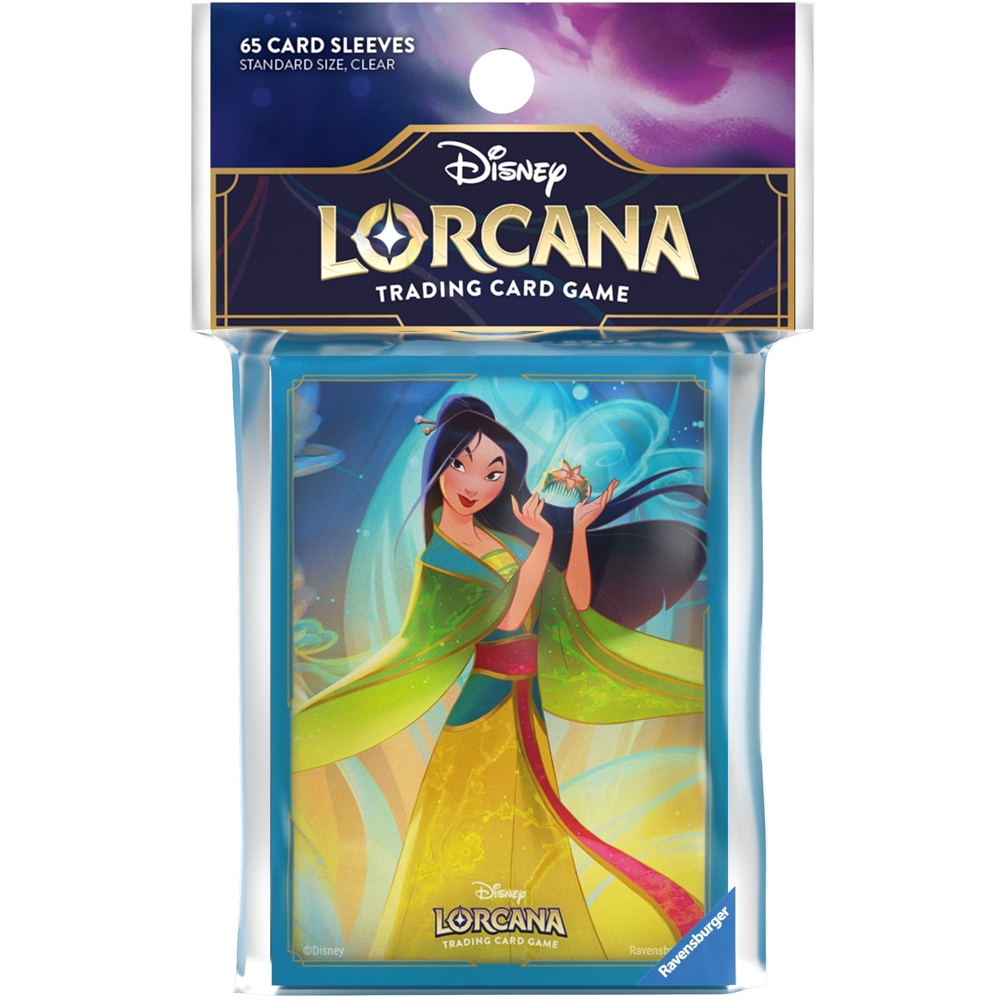 LORCANA - 65 BUSTE PROTETTIVE - FABLED - MULAN LORCANA - 65 BUSTE PROTETTIVE - FABLED - MULAN