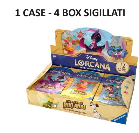 LORCANA - 1 CASE 4 BOX - INTO THE INKLANDS - ENG
