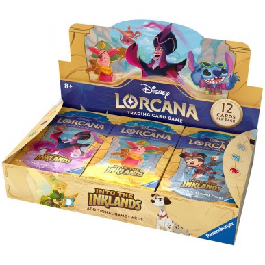 LORCANA - BOX 24 BUSTE - INTO THE INKLANDS - ENG - SECONDA WAVE