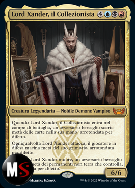 LORD XANDER, IL COLLEZIONISTA