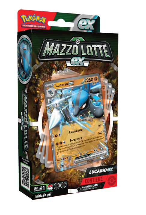 POKEMON - MAZZO LOTTA LUCARIO EX