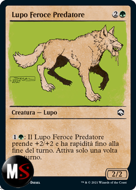 LUPO FEROCE PREDATORE