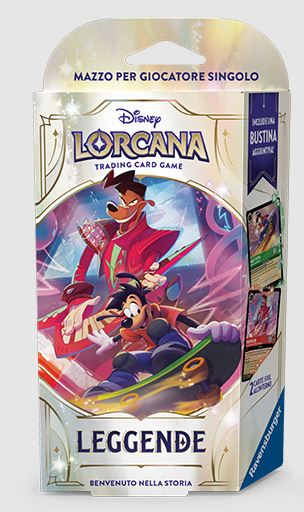 LORCANA - POWERLINE & MAX STARTER DECK - LEGGENDE - ITA LORCANA - POWERLINE & MAX STARTER DECK - LEGGENDE - ITA