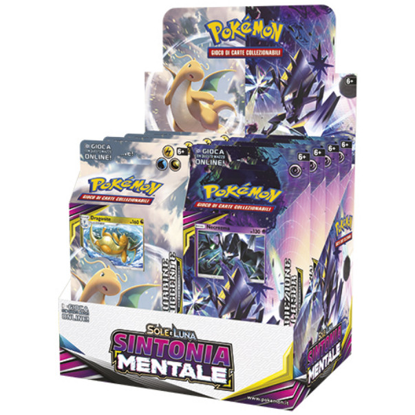 POKEMON SOLE E LUNA - SINTONIA MENTALE - BOX 8 MAZZI ITA POKEMON SOLE E LUNA - SINTONIA MENTALE - BOX 8 MAZZI ITA