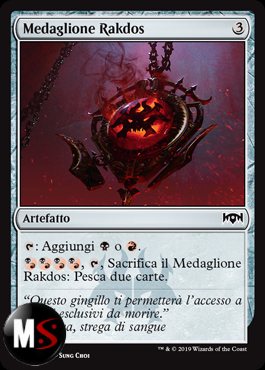 MEDAGLIONE RAKDOS