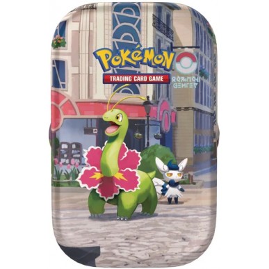 MINI TIN DA COLLEZIONE LUMINOPOLI MEGANIUM E MEOWSTIC (IT)