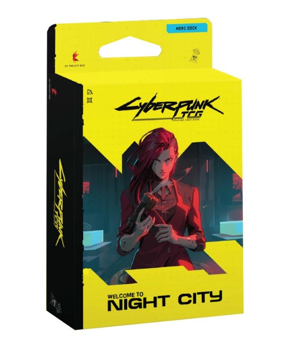 CYBERPUNK TCG - WELCOME TO NIGHT CITY - STARTER DECK - THE HEIST - ENG
