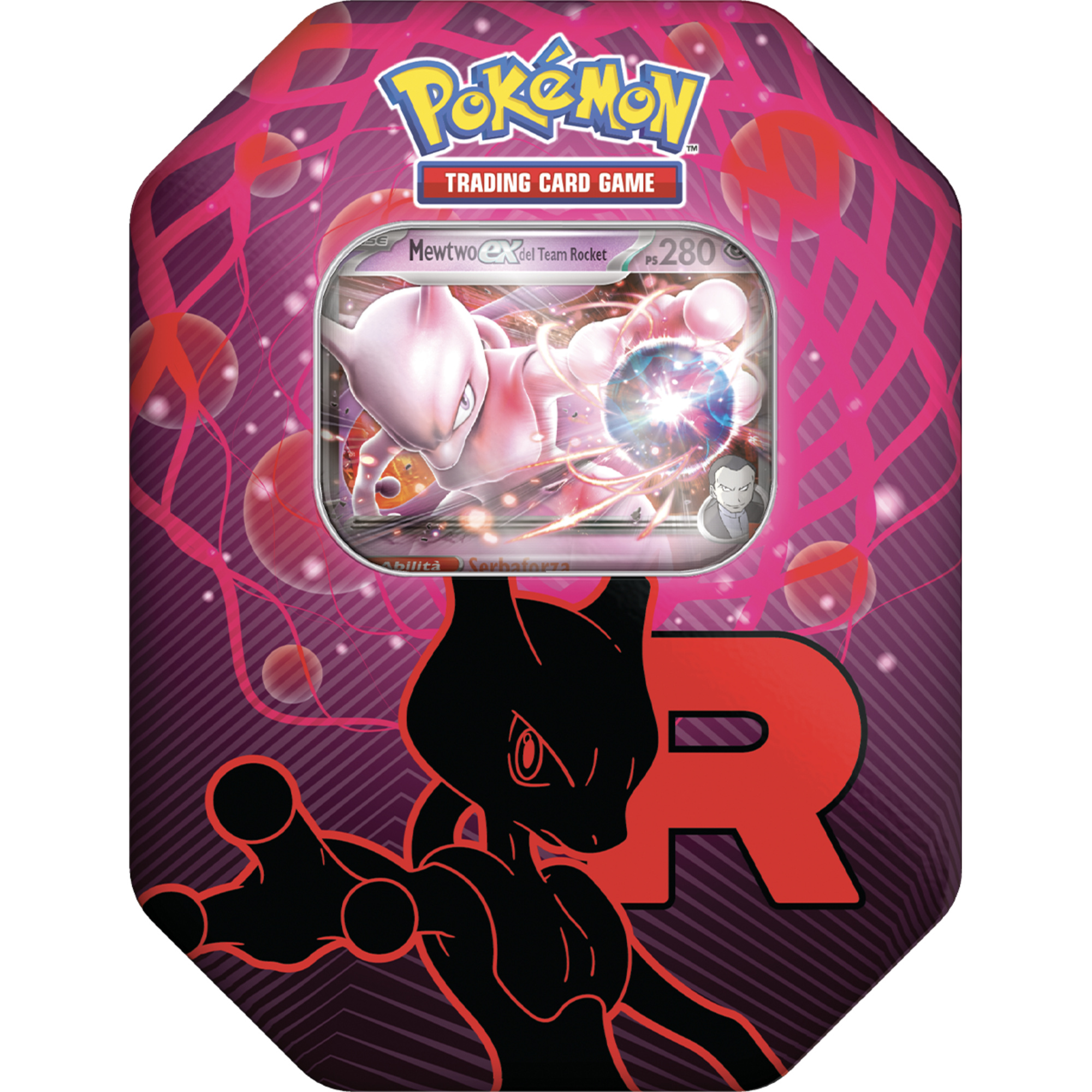TIN DA COLLEZIONE TEAM ROCKET: MEWTWO-EX DEL TEAM ROCKET