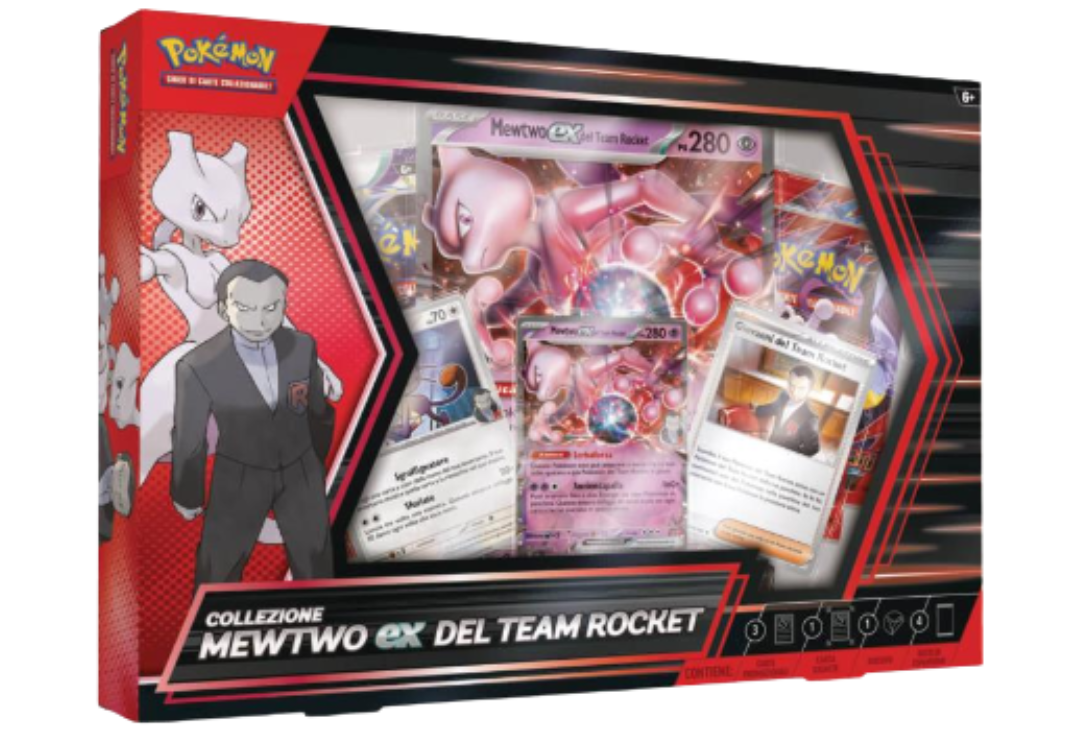 POKEMON - COLLEZIONE MEWTWO-EX DEL TEAM ROCKET