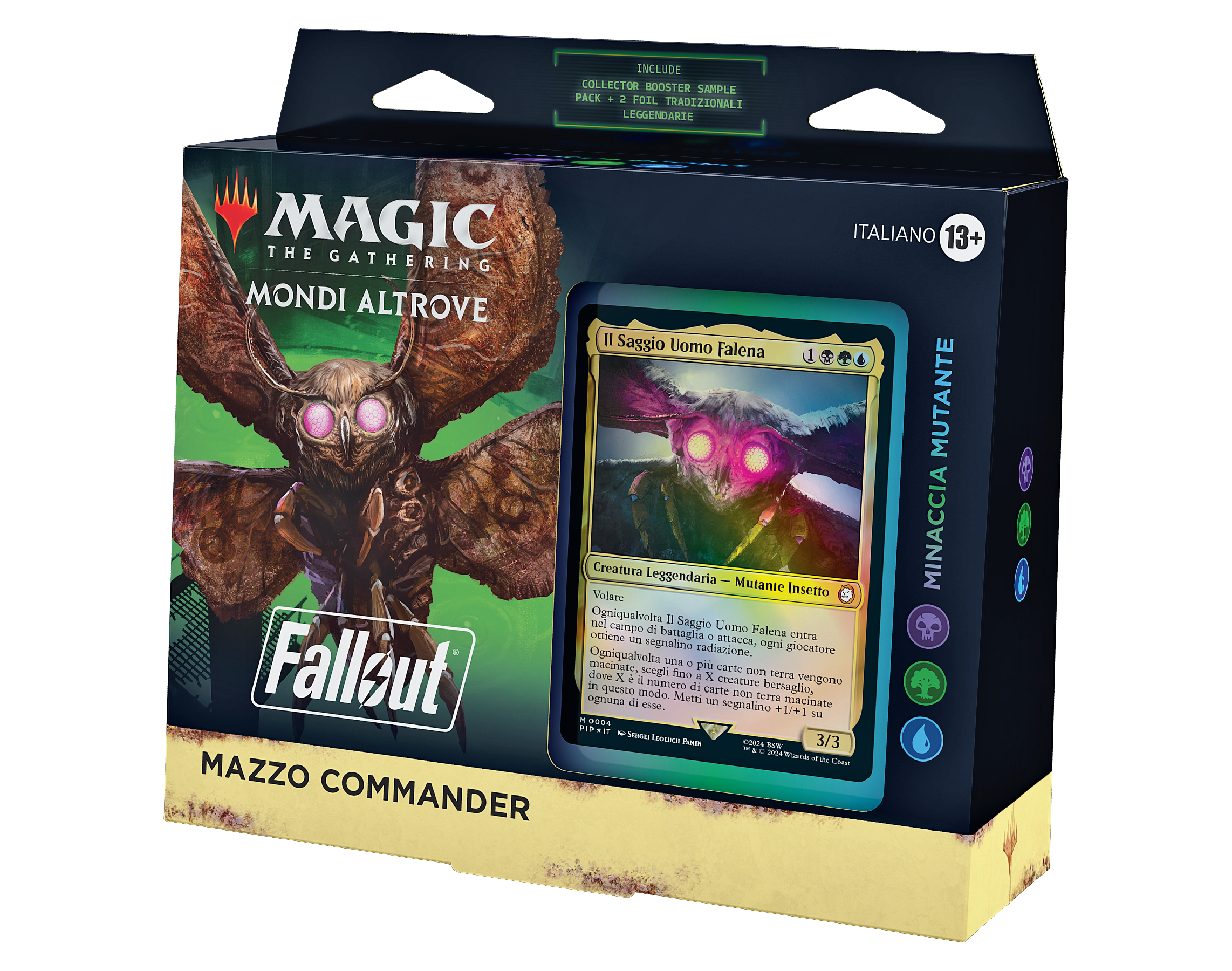 FALLOUT - MINACCIA MUTANTE COMMANDER DECK - 1 DECK - ITA FALLOUT - MINACCIA MUTANTE COMMANDER DECK - 1 DECK - ITA