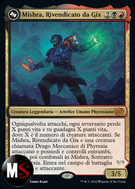 MISHRA, RIVENDICATO DA GIX  /  /  MISHRA, SOTTRATTO DA PHYREXIA