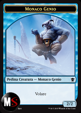 MONACO GENIO 2/2 (DRAGHI DI TARKIR - TOKEN)