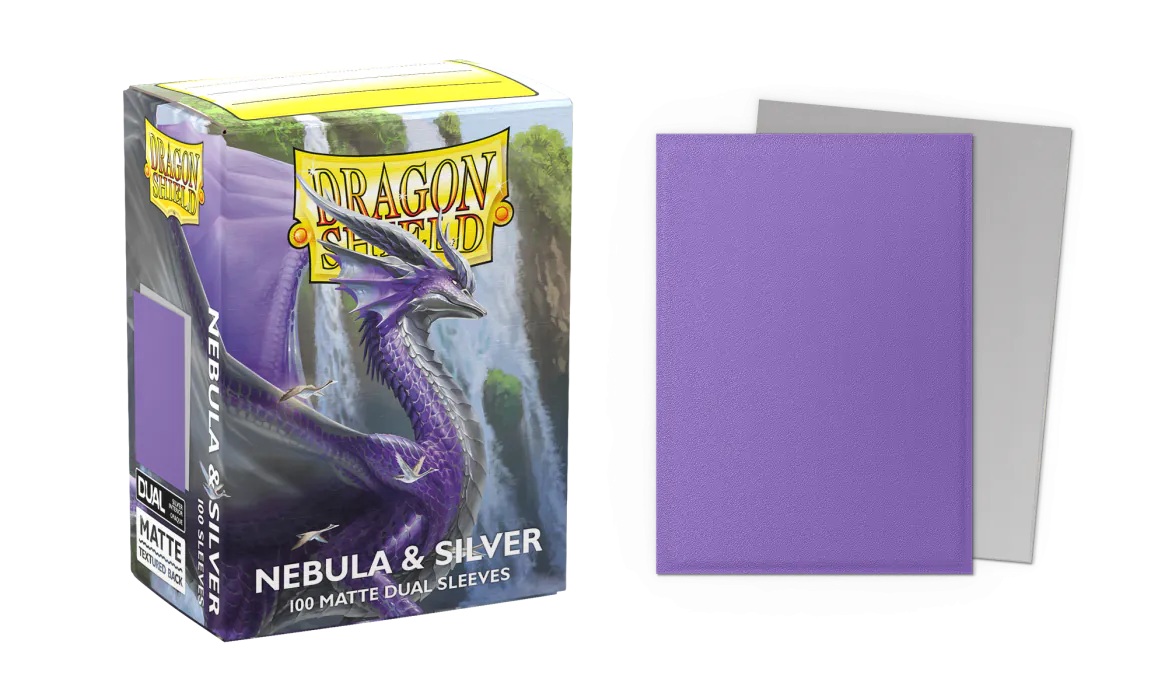 BUSTE PROTETTIVE STANDARD DA 100 - DUAL MATTE NEBULA & SILVER (AT-15075)