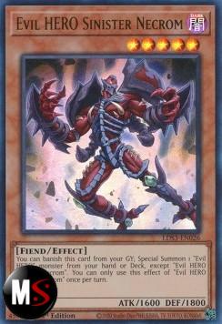 NECROM SINISTRO EROE MALVAGIO - NOME ORO