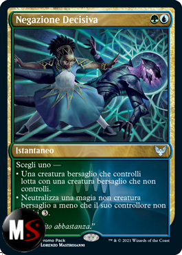 NEGAZIONE DECISIVA - PROMO - FOIL