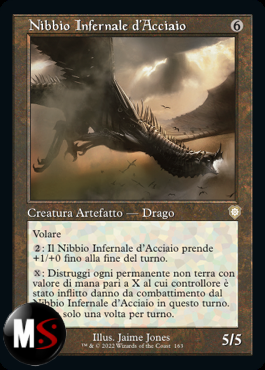 NIBBIO INFERNALE D'ACCIAIO