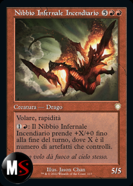 NIBBIO INFERNALE INCENDIARIO