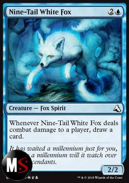 NINE-TAIL WHITE FOX