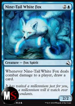 NINE-TAIL WHITE FOX