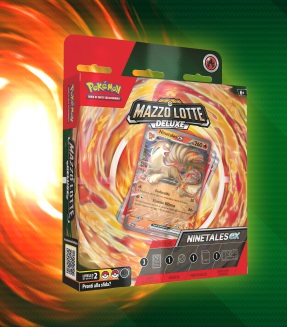 POKEMON - MAZZI LOTTA DELUXE "NINETALES" - (1PZ)