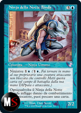 NINJA DELLA NOTTE FONDA - FOIL