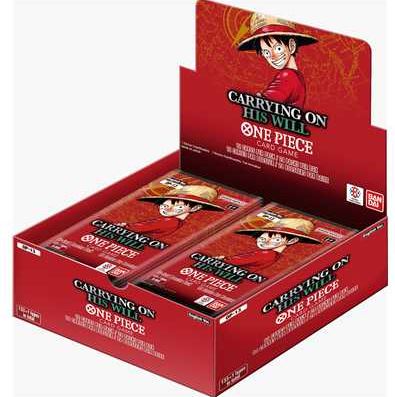 ONE PIECE CARD GAME - CARRYING ON HIS WILL - 24 BOOSTER DISPLAY OP13 - EN