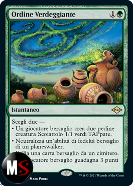 ORDINE VERDEGGIANTE - FOIL