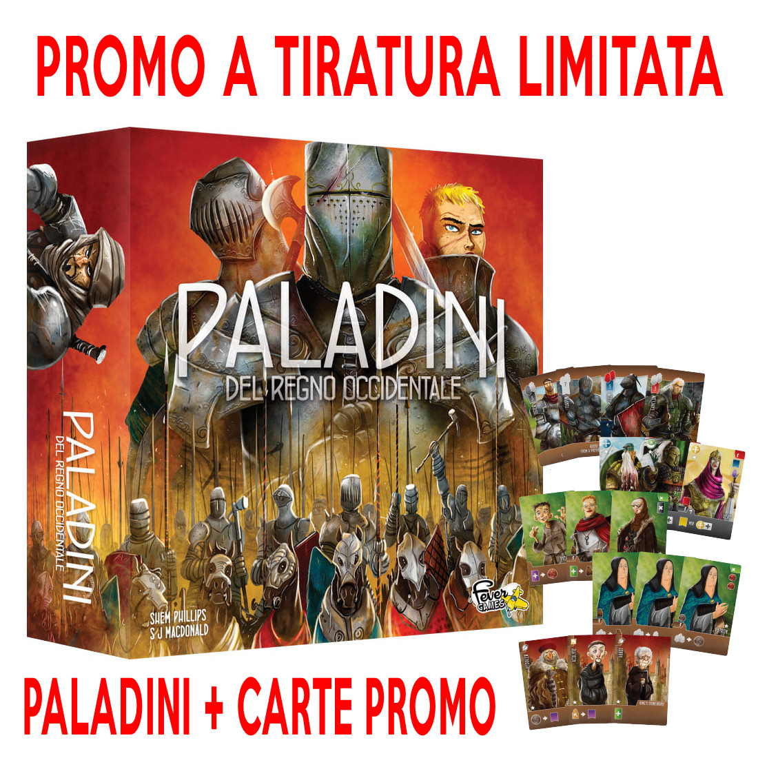 PALADINI DEL REGNO OCCIDENTALE + CARTE PROMO PALADINI DEL REGNO OCCIDENTALE + CARTE PROMO