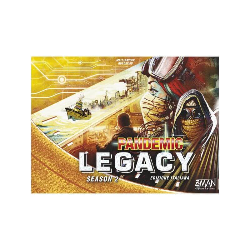 PANDEMIC LEGACY SEASONS 2 - SCATOLA GIALLA PANDEMIC LEGACY SEASONS 2 - SCATOLA GIALLA