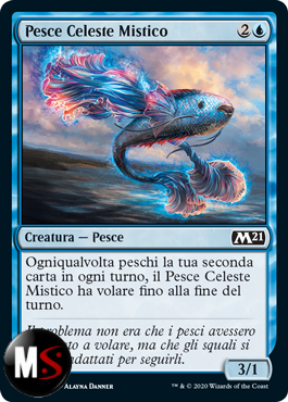 PESCE CELESTE MISTICO