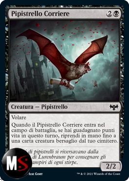 PIPISTRELLO CORRIERE